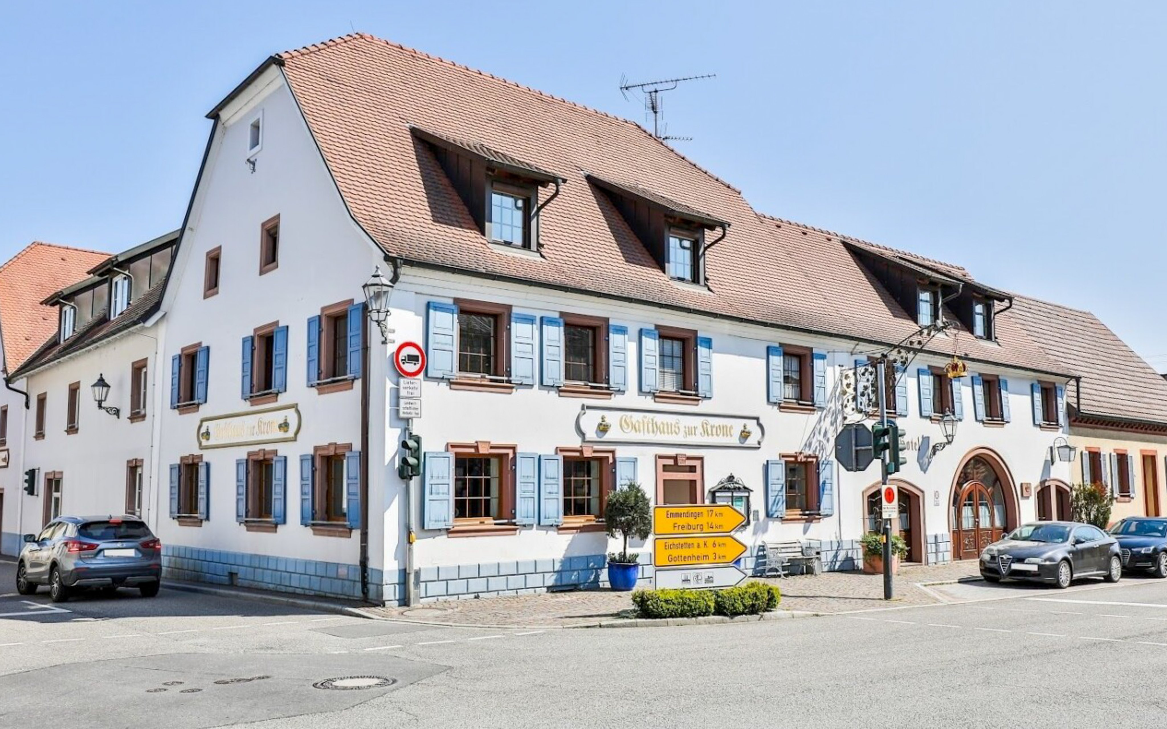 Pohorie Schwarzwald: Dovolenka v romantickej vinárskej oblasti v Hotel-Gasthaus Krone s raňajkami formou bufet