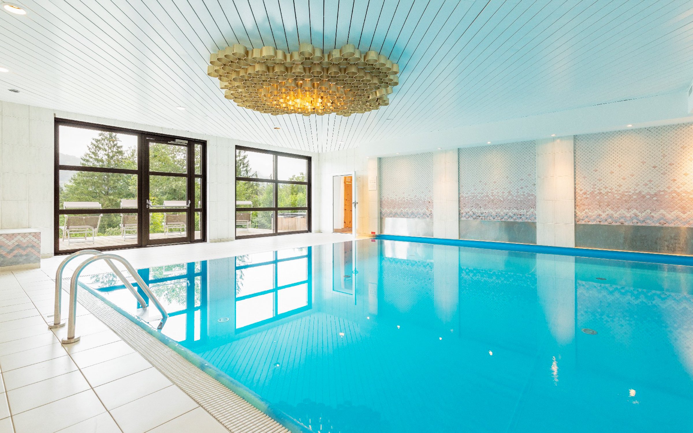 Rakúsko pri Hallstatte: Appartementhotel Dachsteinblick s raňajkami + neobmedzené wellness (bazén a sauna)