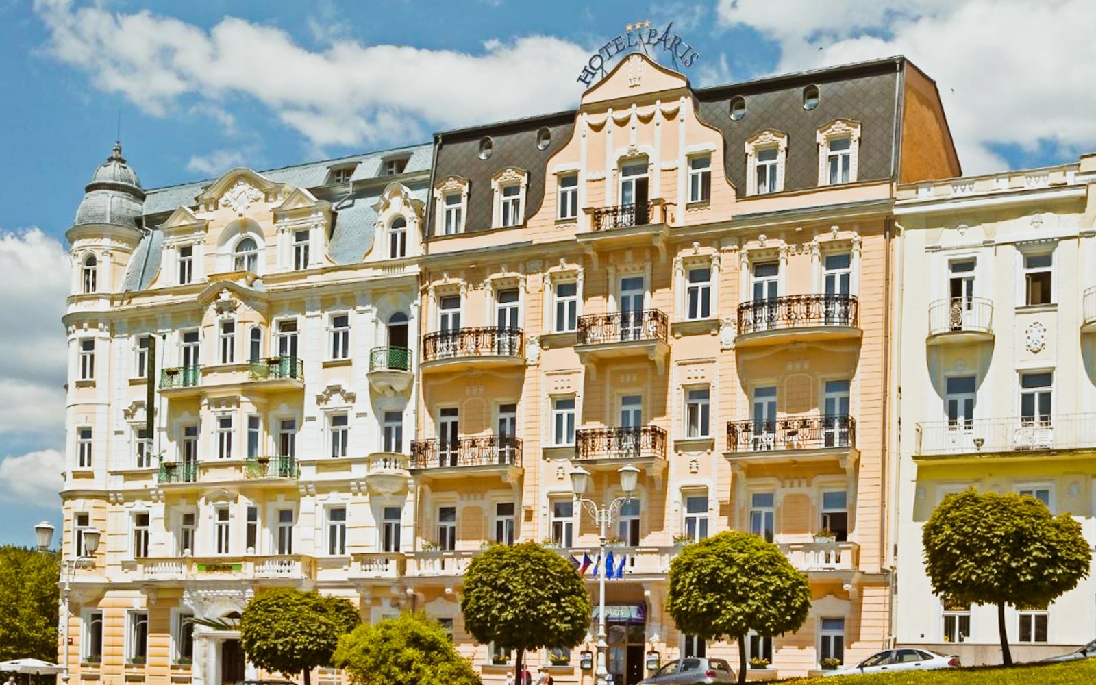 Mariánské Lázně pri Spievajúcej fontáne v Hoteli Paris *** s raňajkami a možnosťou liečebných procedúr
