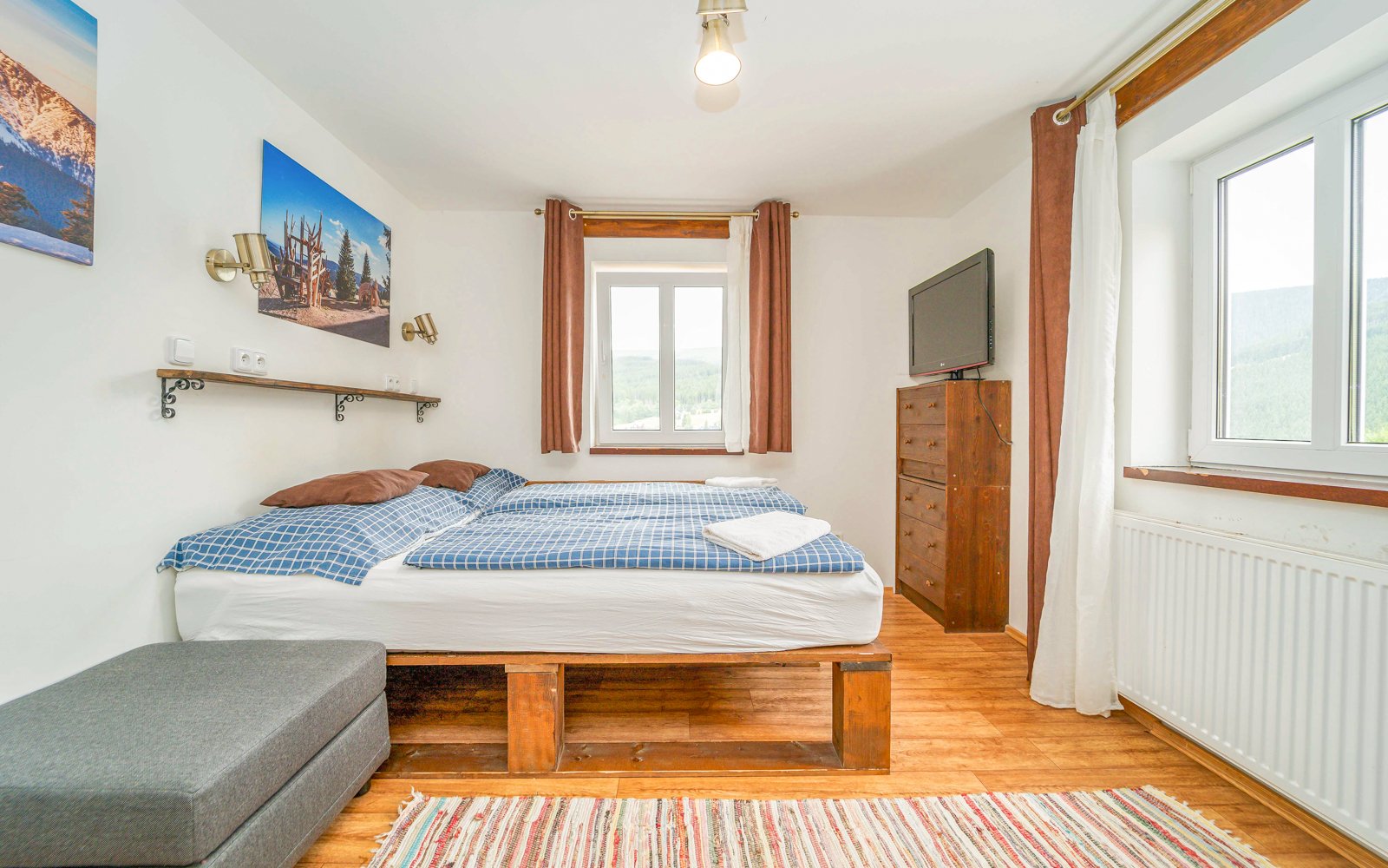 Pec pod Sněžkou len 500 m od ski areálu v Horskej chate Orlík *** s privátnym wellness a karaoke + plná penzia
