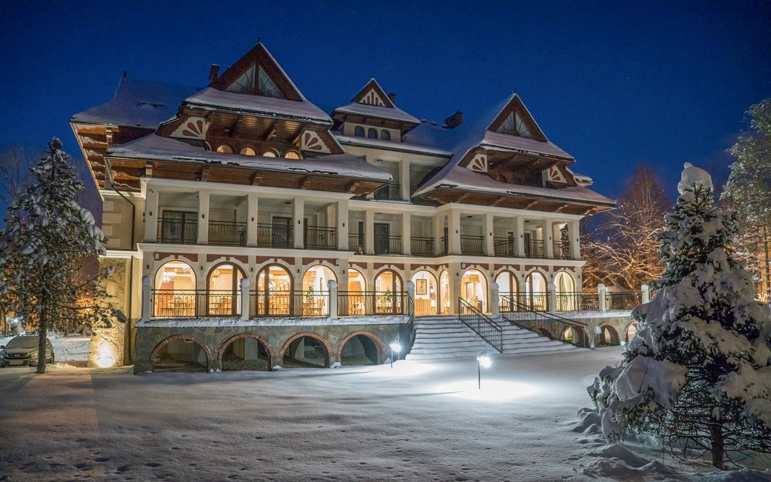 Poľské Tatry blízko termálov: Zakopané v Hoteli Logos *** s raňajkami/polpenziou a neobmedzeným wellness