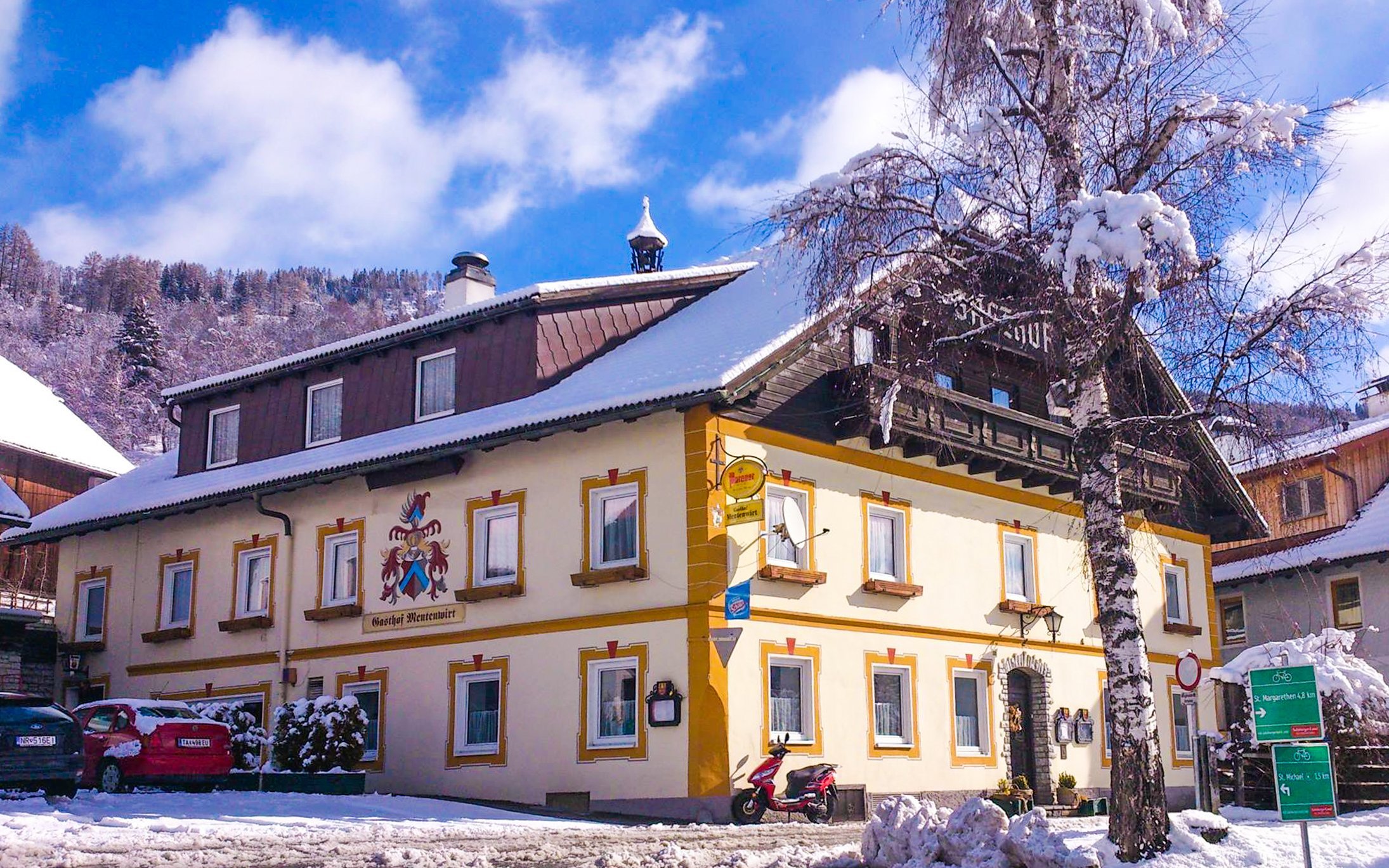 Rakúsko: Salzbursko v slovenskom Penzióne Gasthof Mentenwirt s polpenziou a kartou Lungau so vstupmi zadarmo