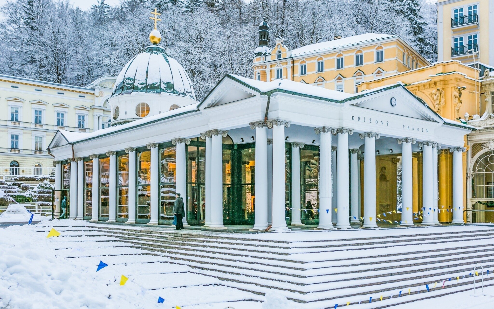 Mariánské Lázně v blízkosti centra v B&B Hoteli Volčík s kontinentálnymi raňajkami a 1x štvorchodovou večerou