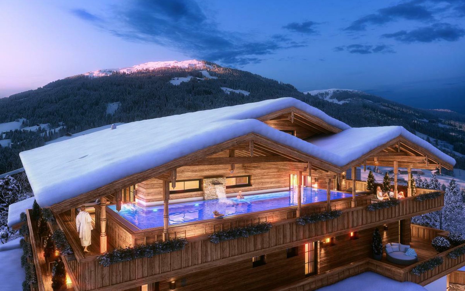 Tirolsko: Boutique Hotel Die Alpbacherin s rozšírenou polpenziou, drinkom a neobmedzeným wellness a fitness