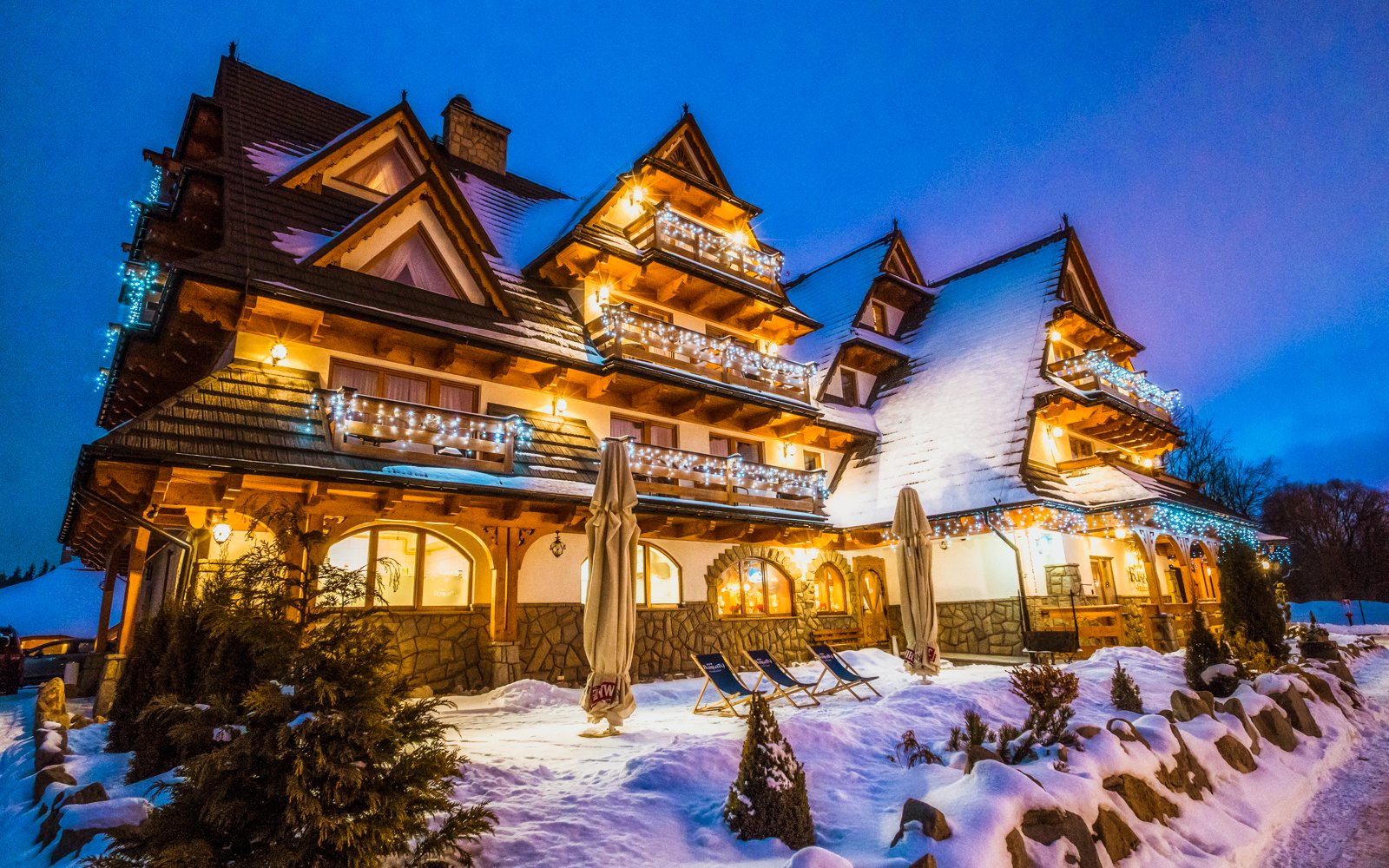 Poľské Tatry: Białka Tatrzańska v Penzióne Burkaty *** s raňajkami/polpenziou + neobmedzené wellness a sauny