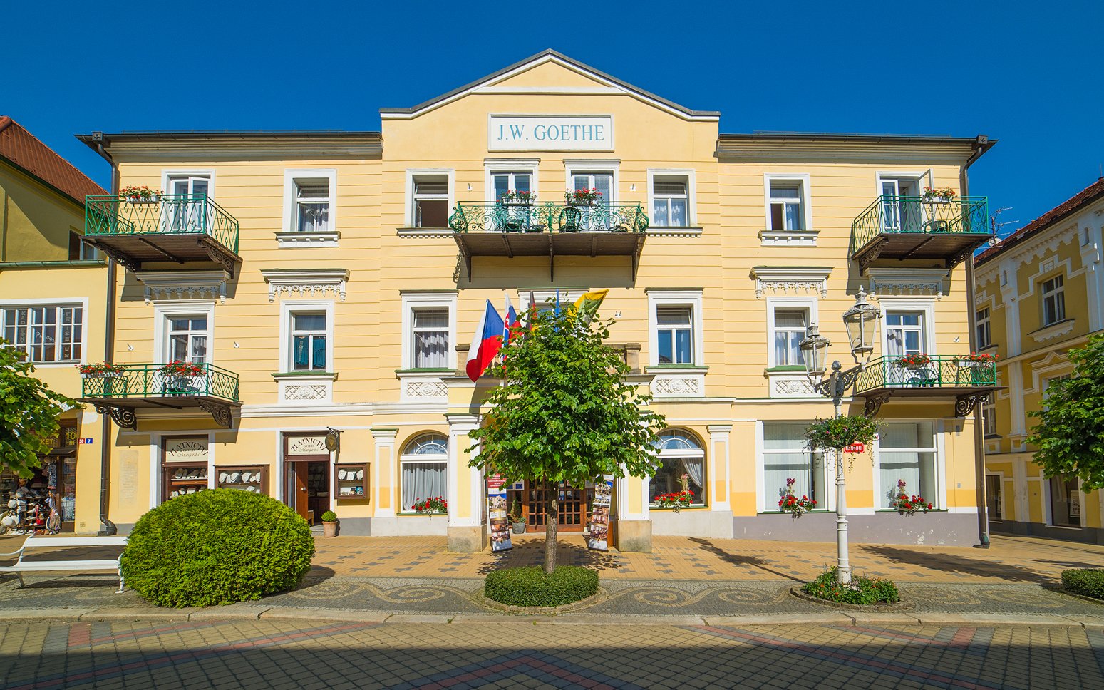 Františkovy Lázně: Spa Hotel Goethe *** s polpenziou, infrasaunou a thajskou masážou + hudobné večery