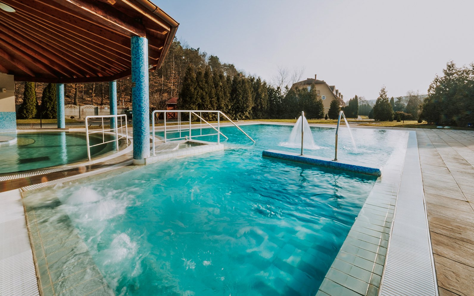 Maďarsko pri kúpeľoch v Thermal Park Hotel Egerszalók **** s termálnymi bazénmi, saunami, polpenziou + bicykle