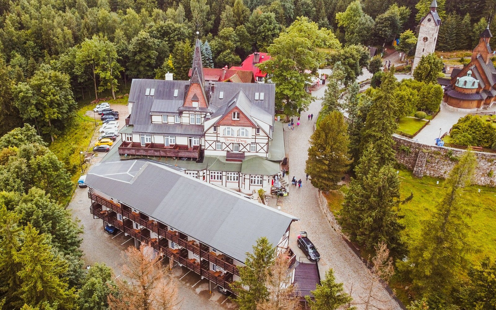 Poľsko: Krkonoše blízko lanovky na Sněžku v Hoteli Tarasy Wang *** s polpenziou a každodenným wellness