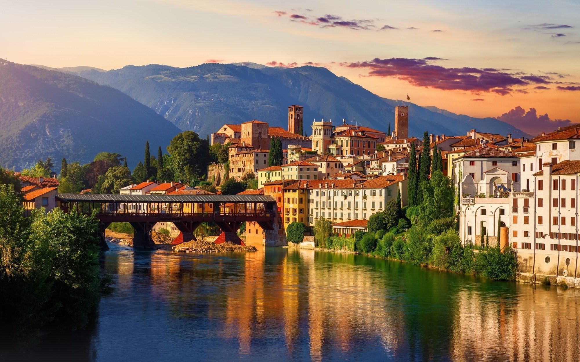 Taliansko pri Benátkach a Verone: Bassano del Grappa v Bonotto Hoteli Belvedere **** s raňajkami formou bufetu